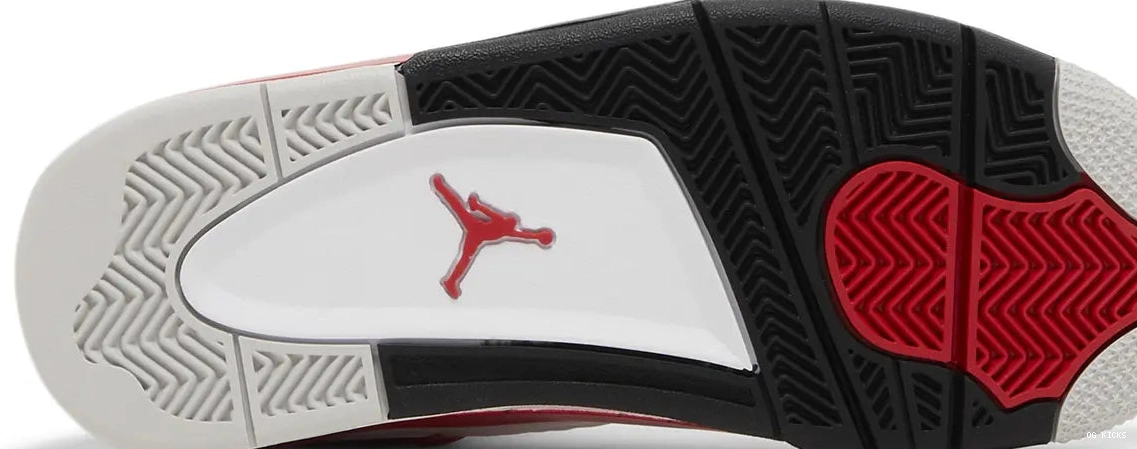 Air 4 GS 'Red Retro Jordan Cement' 0801